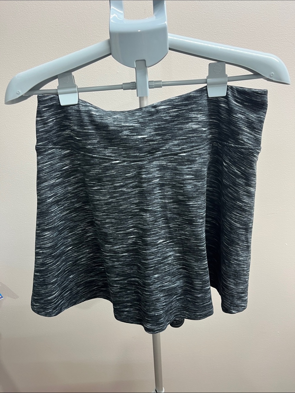 Maurices Gray Space-Dye Active Skirt